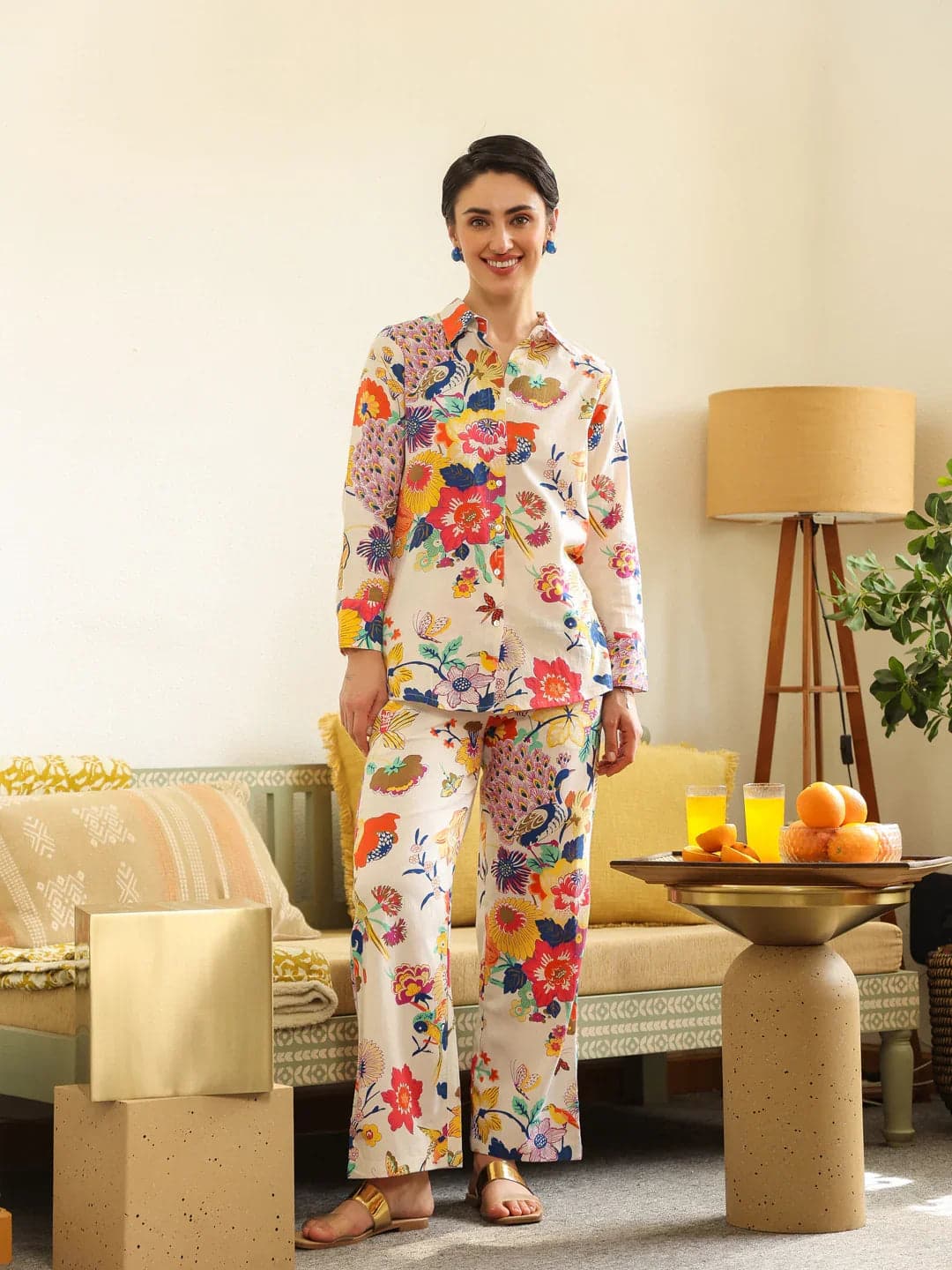 Beautix Fashion Porcelain Print Twin Set