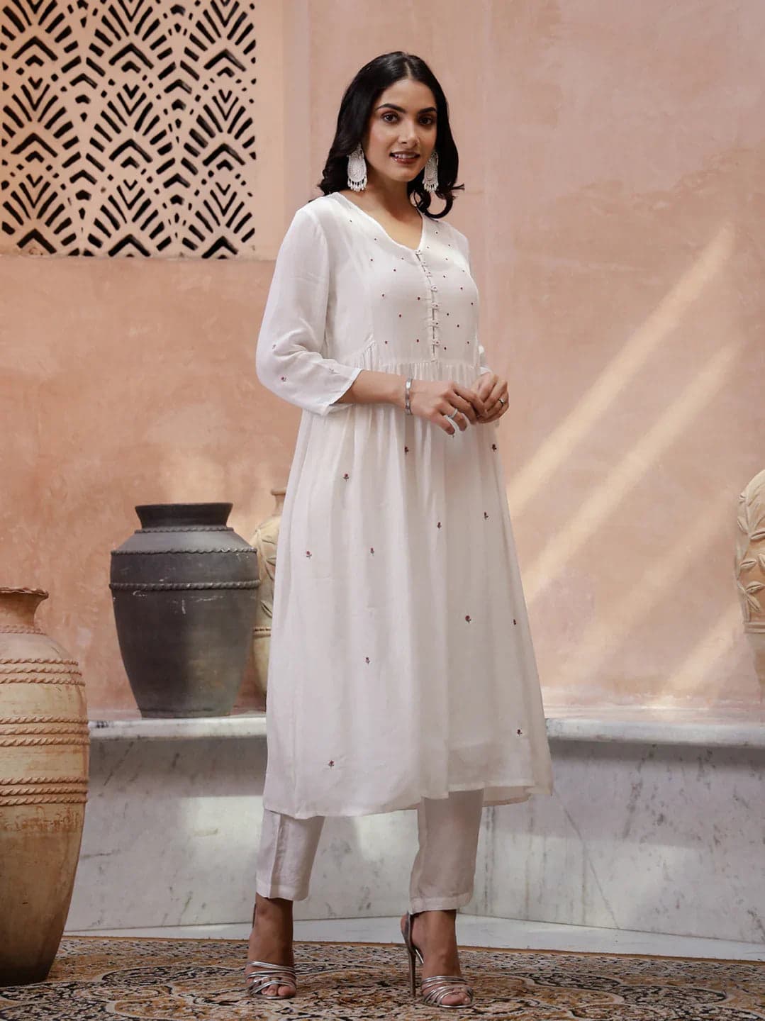 Beautix Fashion Porcelain Vee Festival Pair